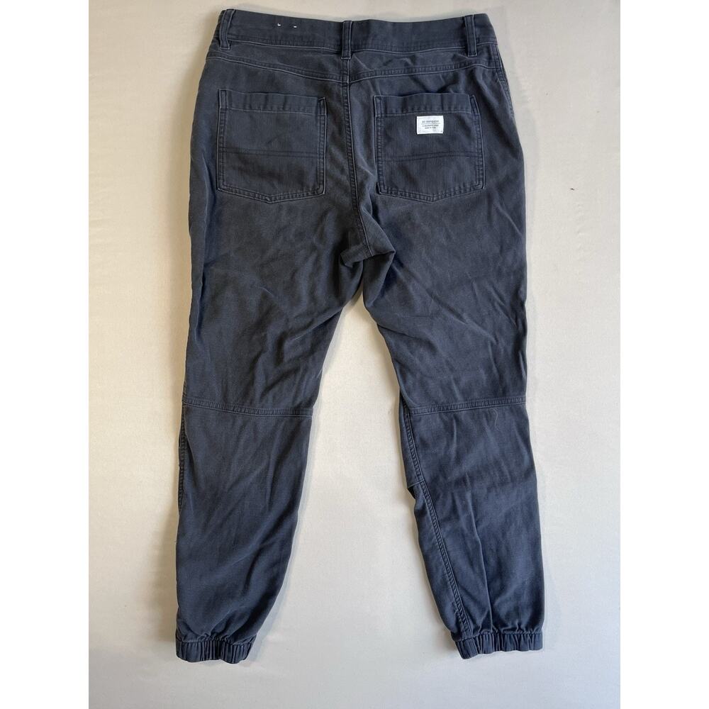 REI Women's Gray Solid Jogger Pants Tapered Leg Pockets Button Zip Size 10, Hike - Picture 3 of 4